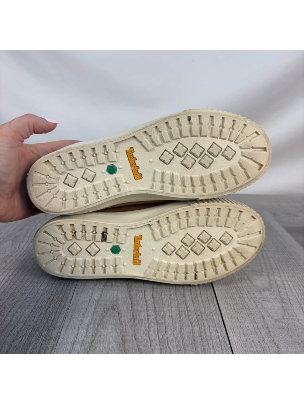 Vintage Timberland Mukluks Size 7.5 Suede Shearling Slip-On Shoes - Picture 6 of 13